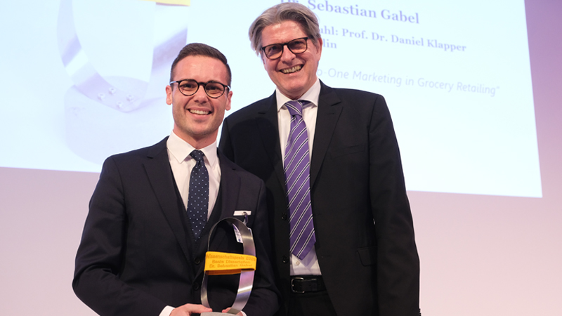 Dr. Sebastian Gabel und Prof. Dr. Utho Creusen (Positive Leadership) Beste Dissertation